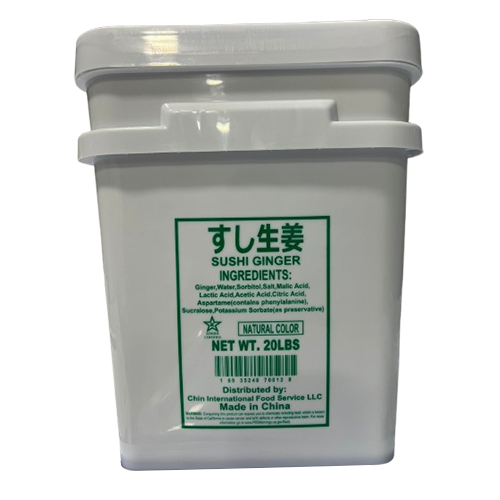 Sushi Ginger 20 lb (White)